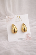Sculpted Gold Studs
