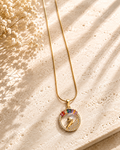 Rainbow Swan Necklace