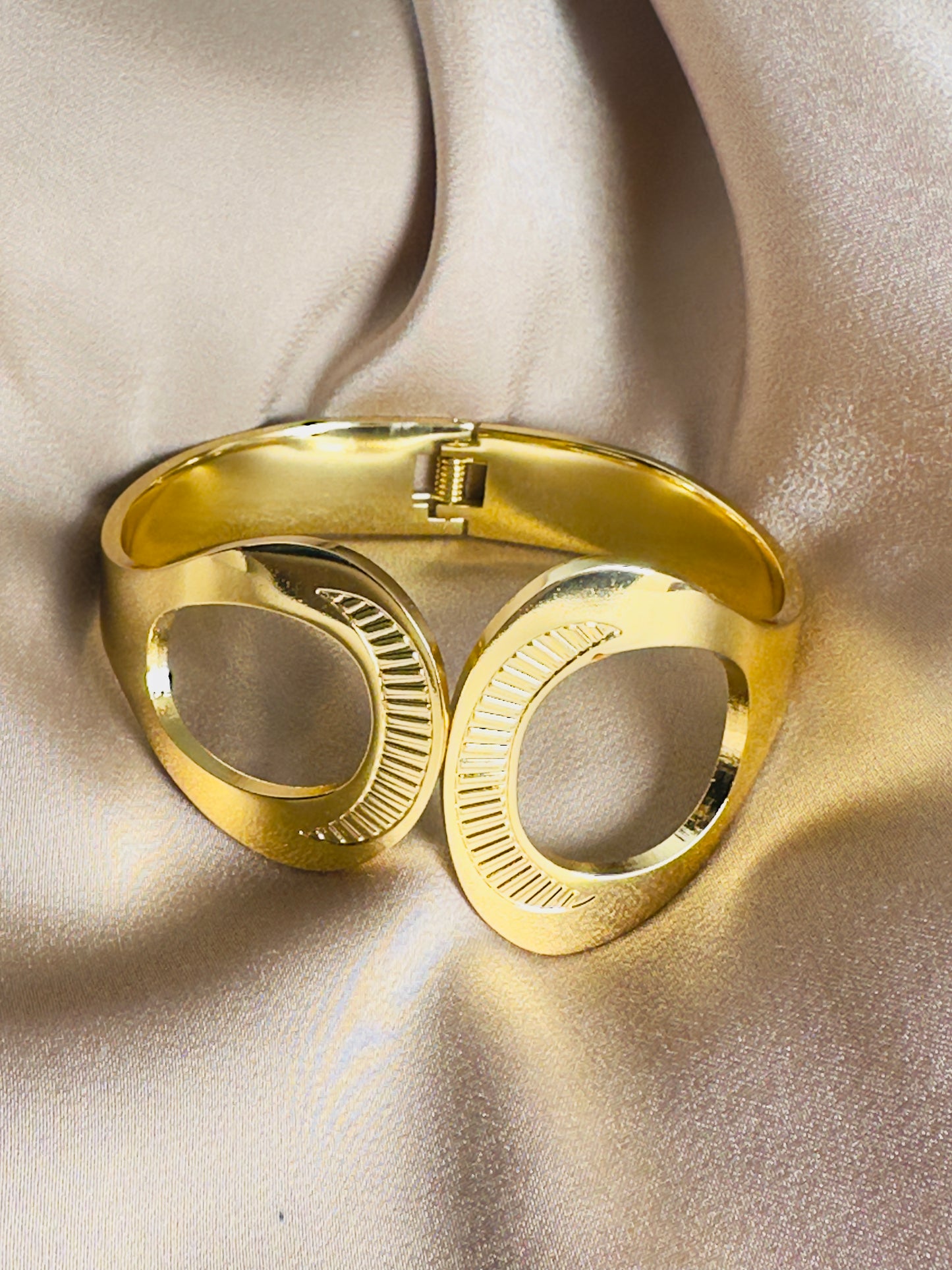 Cutout Cuff Bracelet