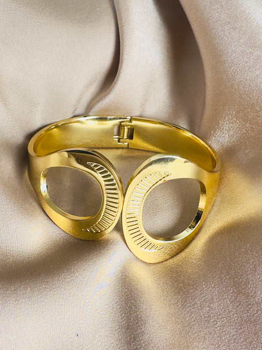 Cutout Cuff Bracelet