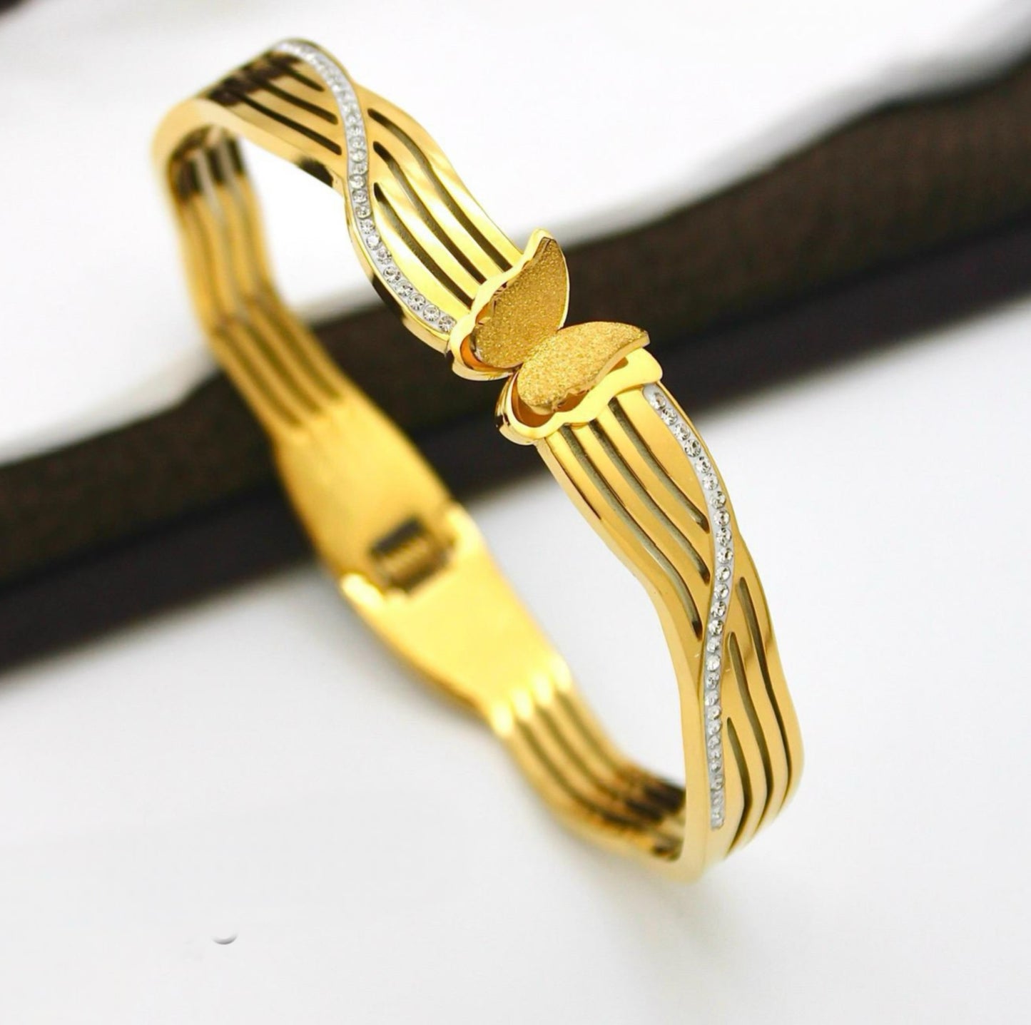 Golden Butterfly Bracelet
