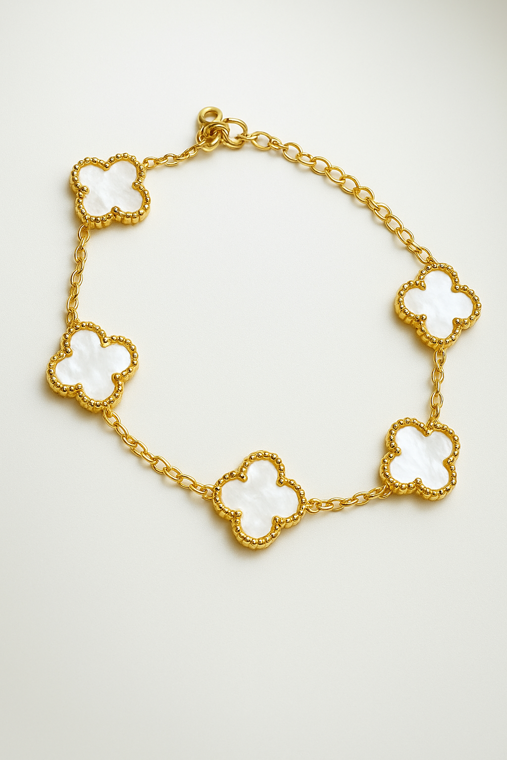 White Clover Bracelet