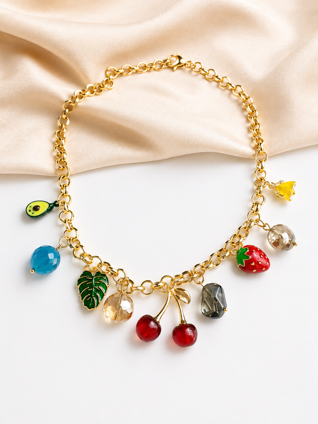 Fruit Fiesta Charm Necklace