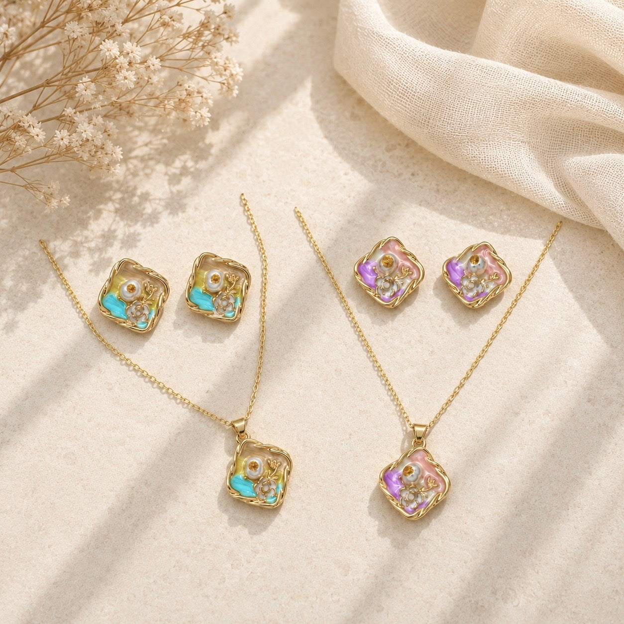 Pastel Blossom Set