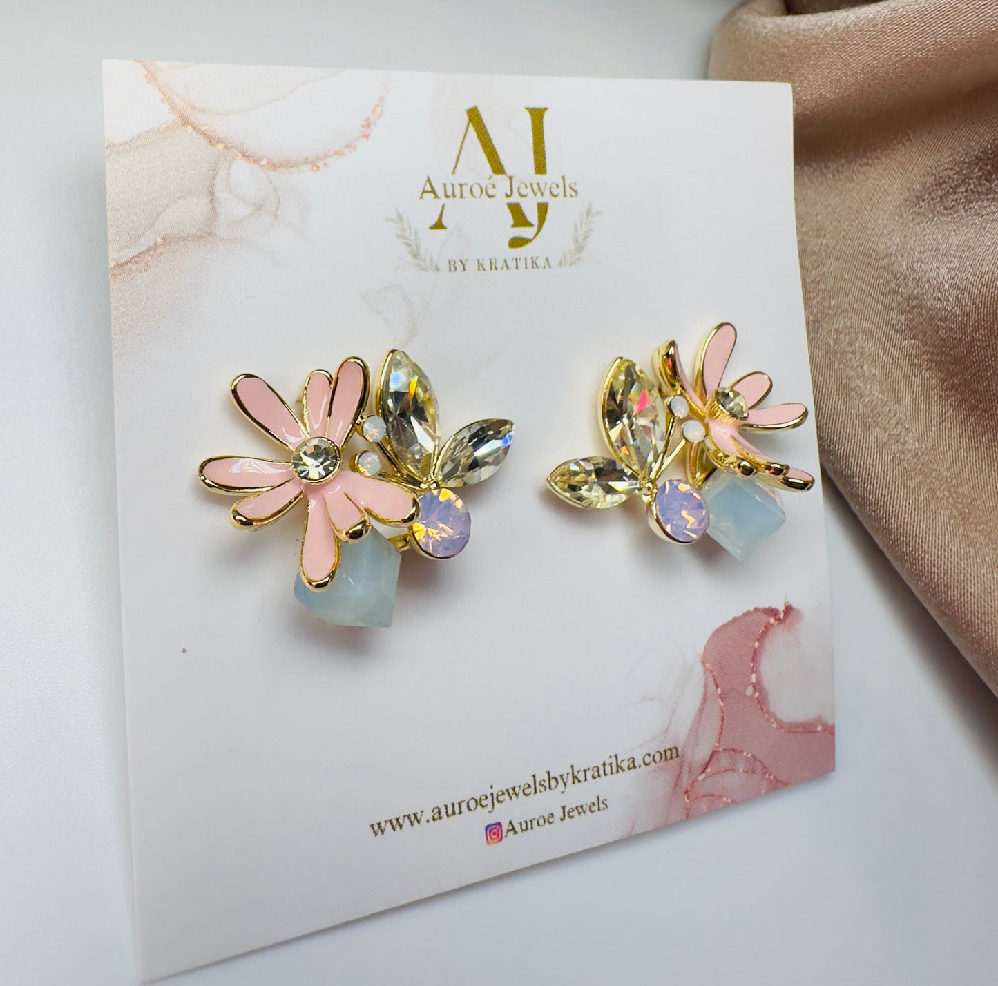 Pastel Meadow Earrings