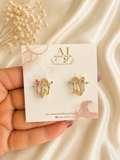 Bloom Crystal Studs