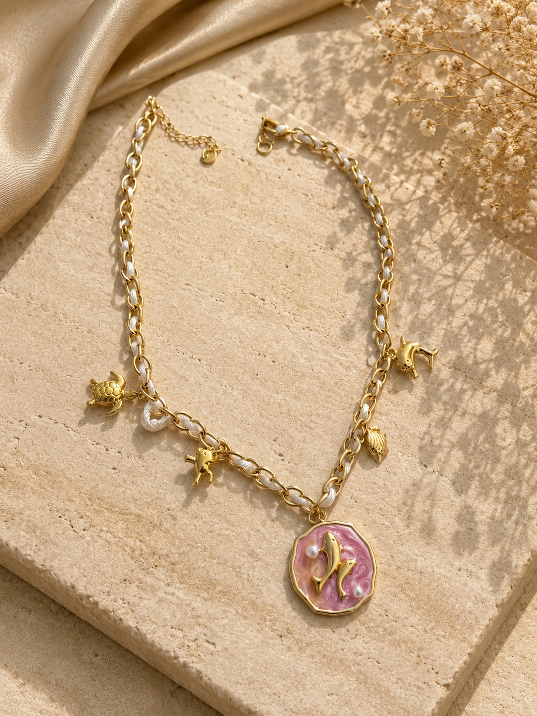 Ocean Whimsy Charm Necklace