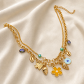 Sunshine Charm Layered Necklace