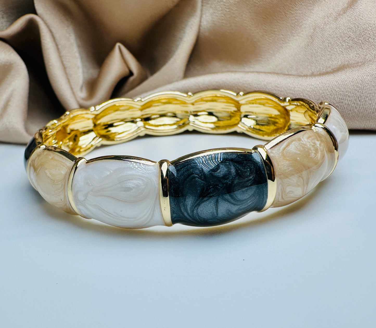 Trinity Enamel Bracelet