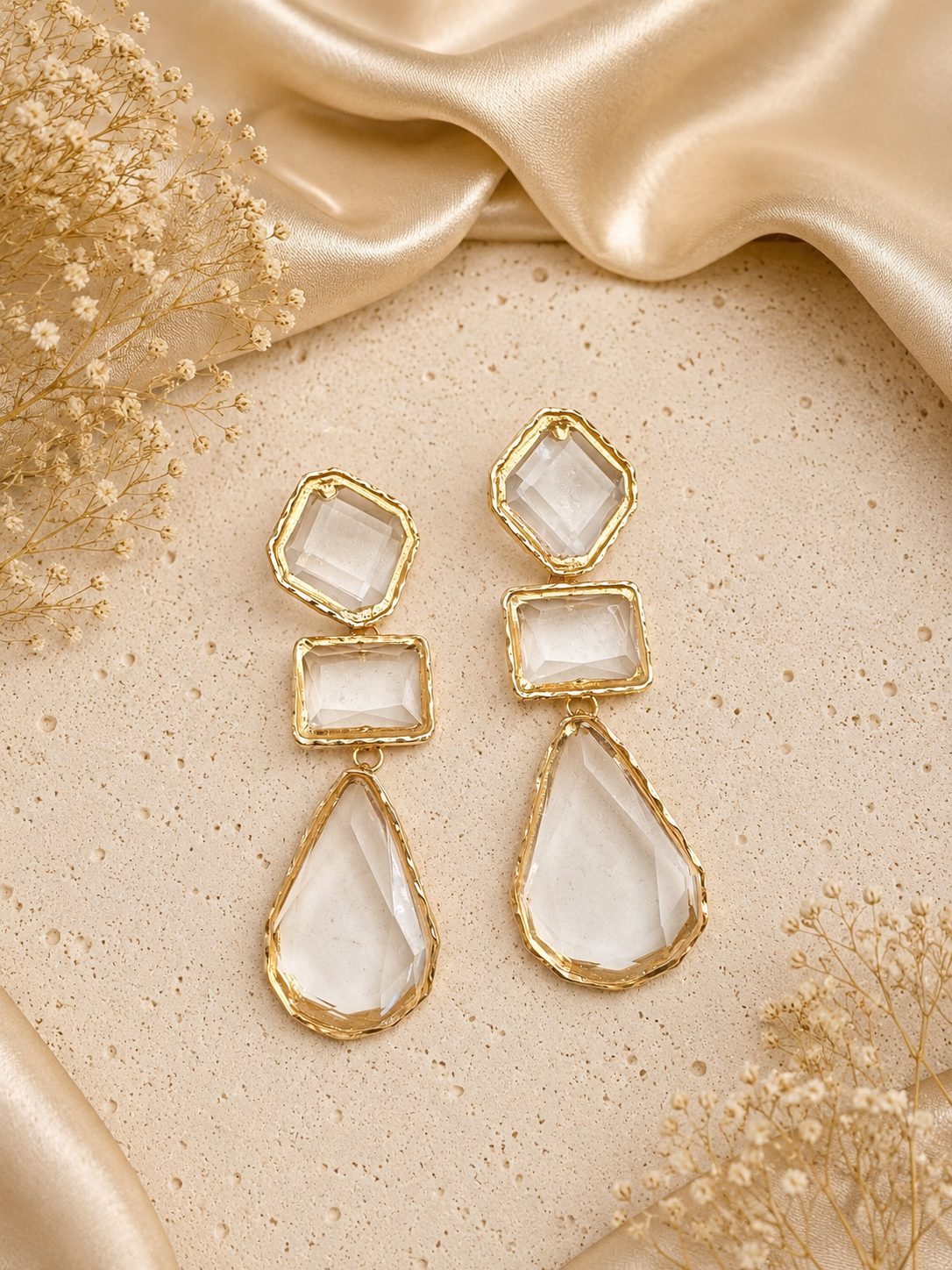 Crystal Drop Earrings