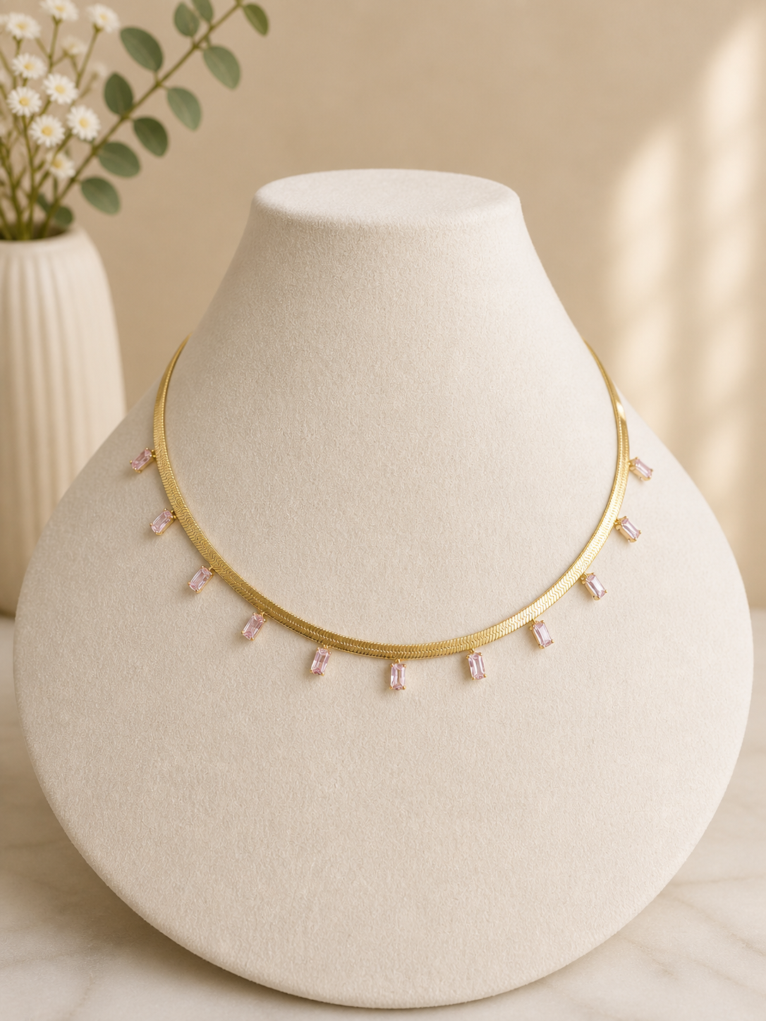 Pastel Charm Choker Necklace