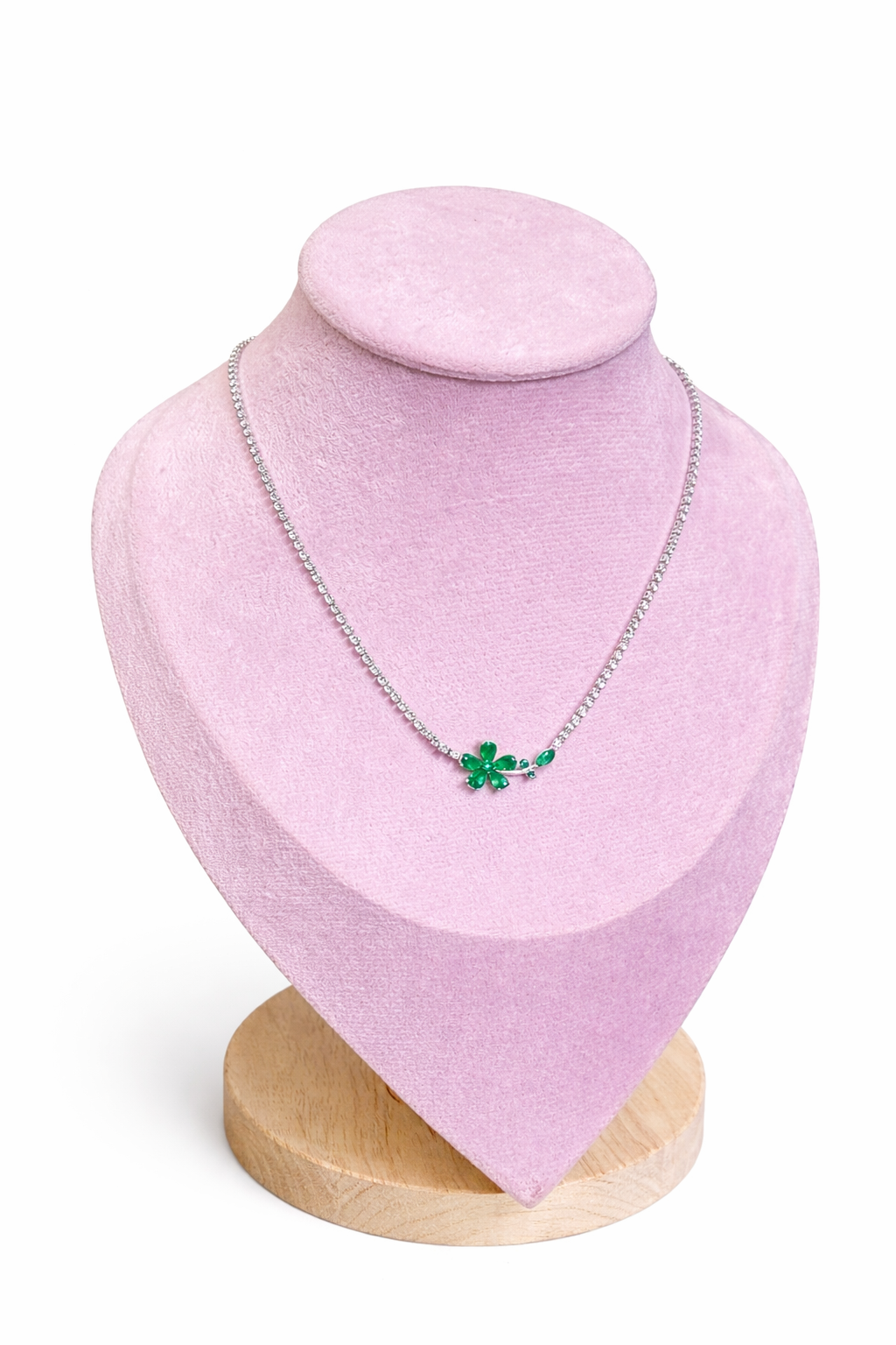 Emerald Bloom Necklace