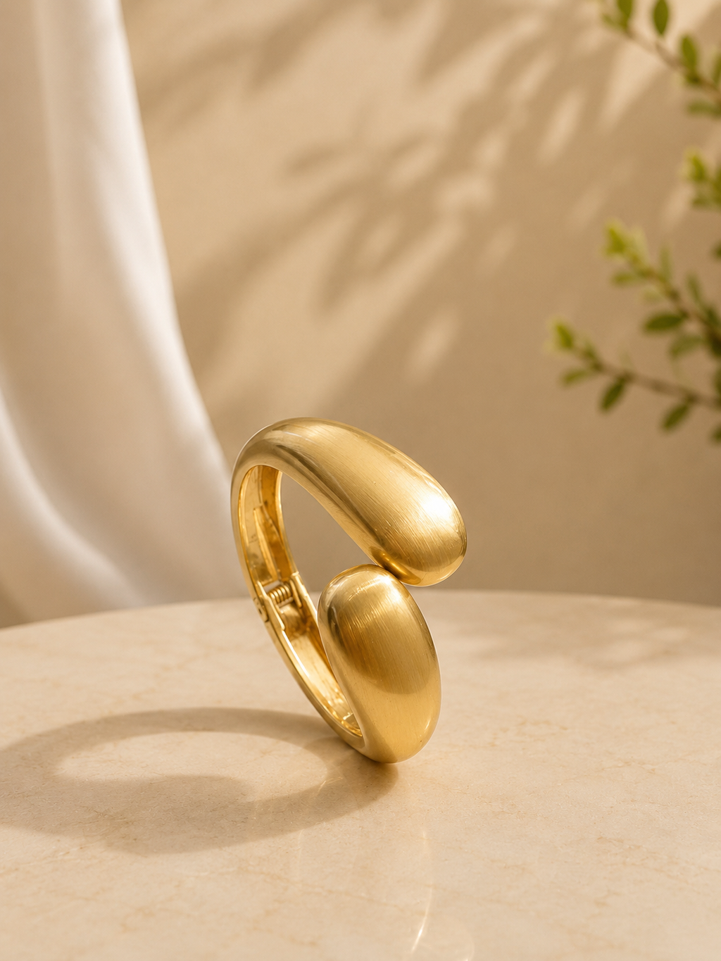 Auric Sculpt Cuff Bracelet