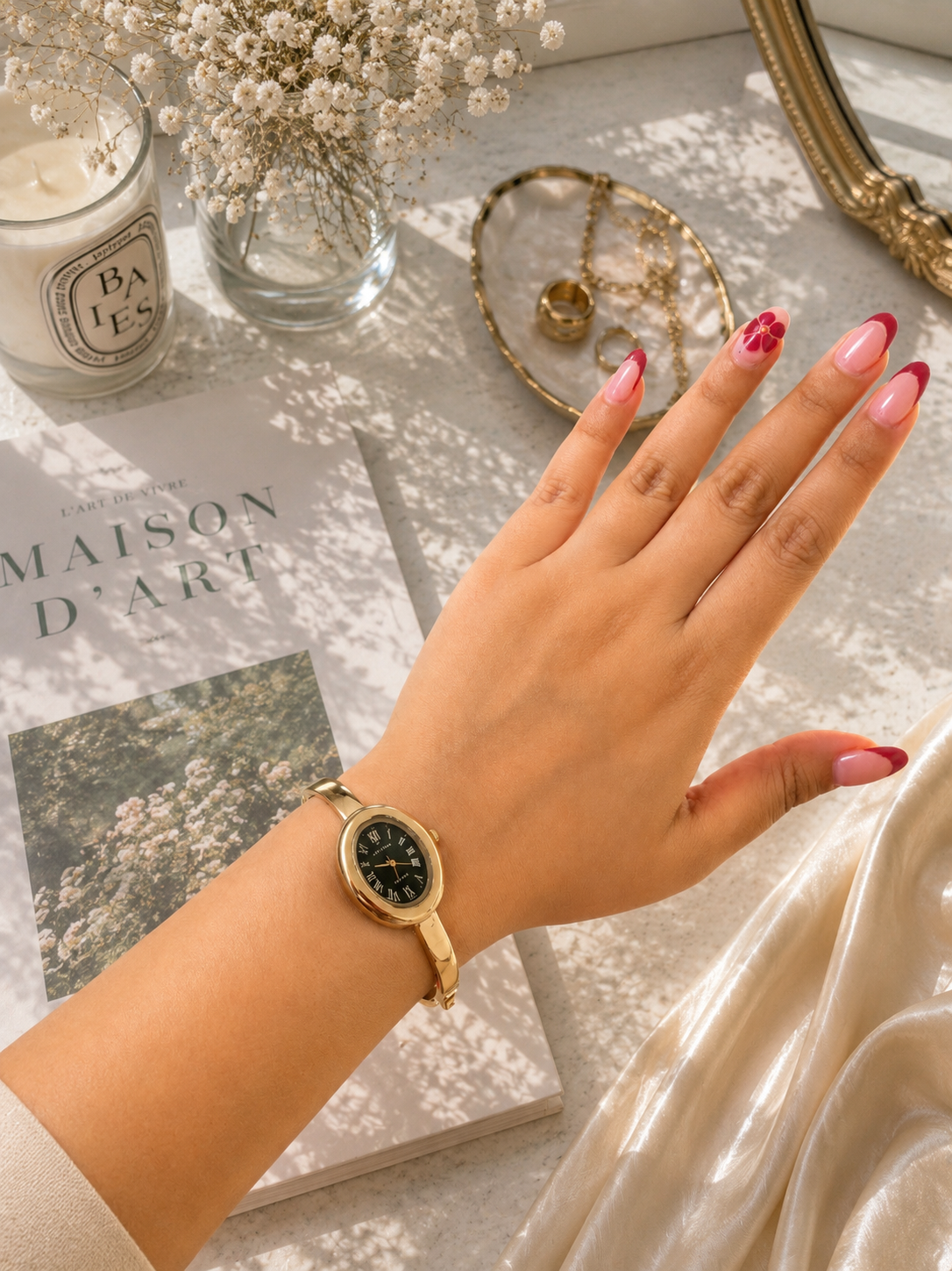 Noir Gold Watch
